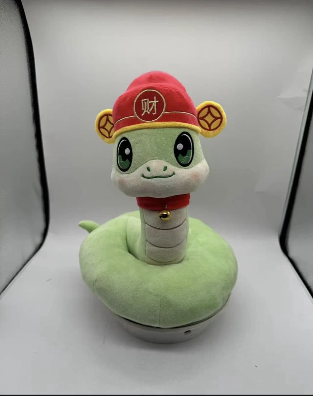 Custom zodiac snake plush toy for a seasonal campaign